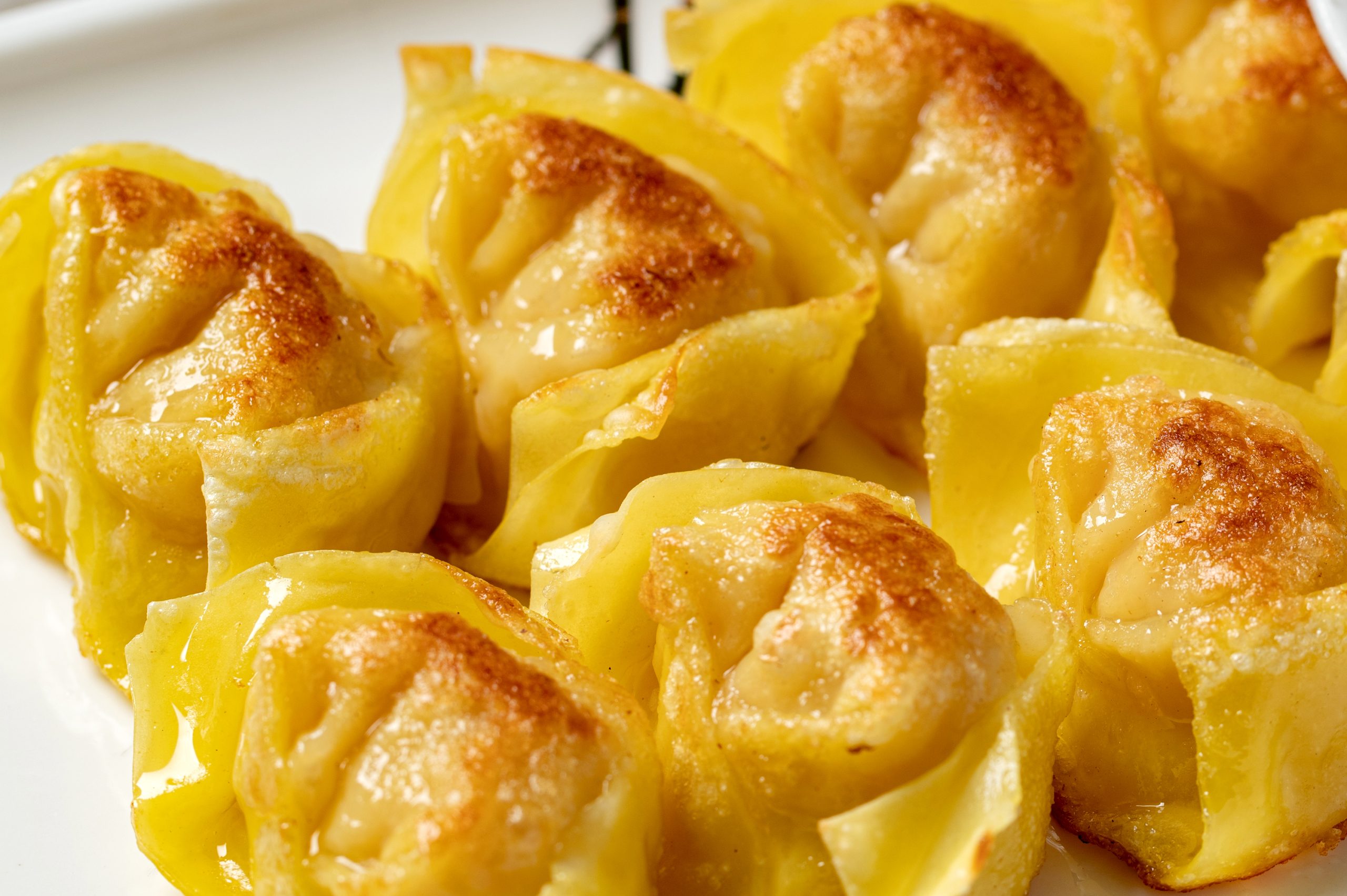 Pan Fried Shrimp And Chicken Wonton 煎馄饨(鸡肉虾馅)